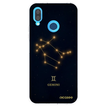 Picasee átlátszó szilikon tok az alábbi mobiltelefonokra Huawei P20 Lite - GEMINI