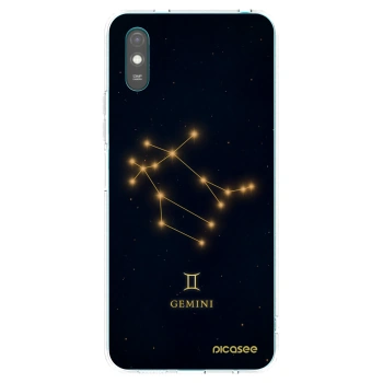 Picasee átlátszó szilikon tok az alábbi mobiltelefonokra Xiaomi Redmi 9AT - GEMINI