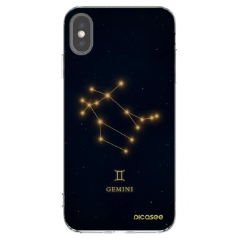 Picasee átlátszó szilikon tok az alábbi mobiltelefonokra Apple iPhone XS Max - GEMINI