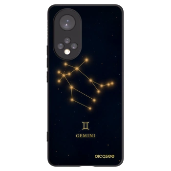 Picasee fekete szilikon tok az alábbi mobiltelefonokra Honor 50 5G - GEMINI
