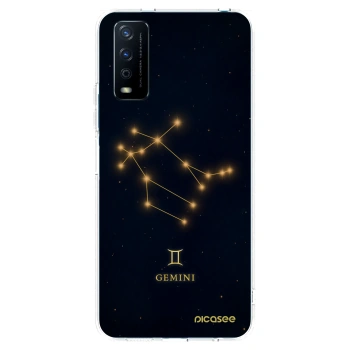 Picasee átlátszó szilikon tok az alábbi mobiltelefonokra Vivo Y11s - GEMINI