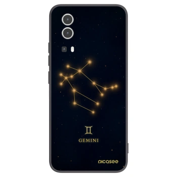 Picasee fekete szilikon tok az alábbi mobiltelefonokra Vivo Y72 5G - GEMINI