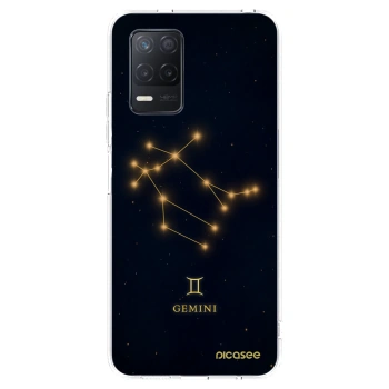 Picasee átlátszó szilikon tok az alábbi mobiltelefonokra Realme 8 5G - GEMINI