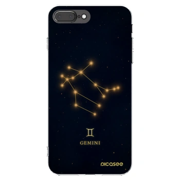 Picasee átlátszó szilikon tok az alábbi mobiltelefonokra Apple iPhone 7 Plus - GEMINI