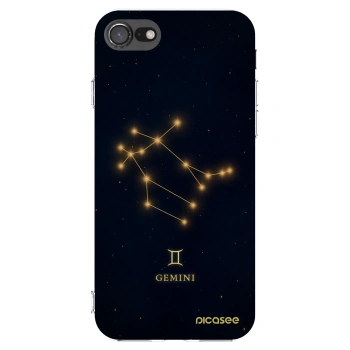 Picasee átlátszó szilikon tok az alábbi mobiltelefonokra Apple iPhone SE 2022 - GEMINI