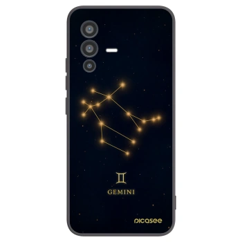 Picasee fekete szilikon tok az alábbi mobiltelefonokra Vivo V23 5G - GEMINI