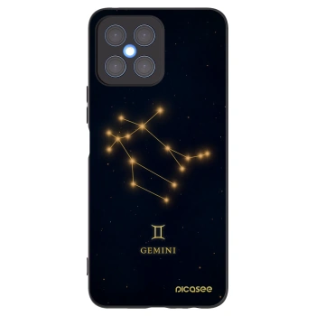 Picasee fekete szilikon tok az alábbi mobiltelefonokra Honor X8 4G - GEMINI