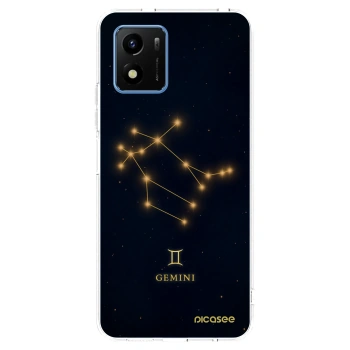 Picasee átlátszó szilikon tok az alábbi mobiltelefonokra Vivo Y01 - GEMINI