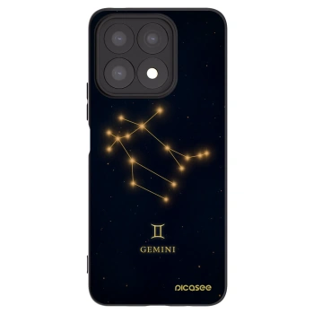 Picasee fekete szilikon tok az alábbi mobiltelefonokra Honor X8a - GEMINI