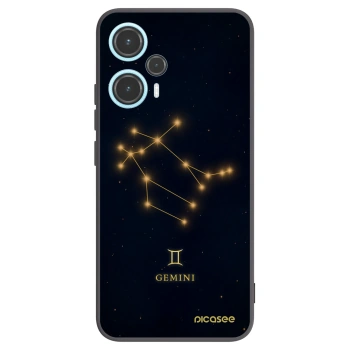 Picasee fekete szilikon tok az alábbi mobiltelefonokra Xiaomi Poco F5 - GEMINI