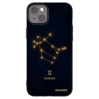 Picasee fekete szilikon tok az alábbi mobiltelefonokra Apple iPhone 15 Plus - GEMINI