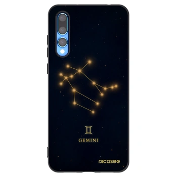 Picasee fekete szilikon tok az alábbi mobiltelefonokra Huawei P20 Pro - GEMINI