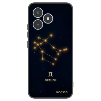 Picasee fekete szilikon tok az alábbi mobiltelefonokra Realme C53 - GEMINI