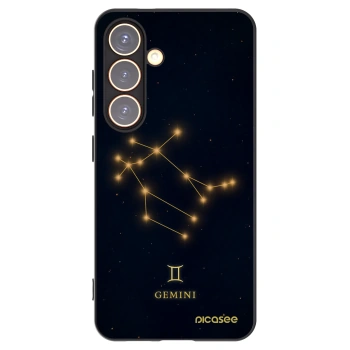 Picasee fekete szilikon tok az alábbi mobiltelefonokra Samsung Galaxy S24 S921B 5G - GEMINI