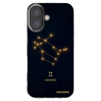 Picasee átlátszó szilikon tok az alábbi mobiltelefonokra Apple iPhone 16 - GEMINI