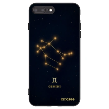 Picasee fekete szilikon tok az alábbi mobiltelefonokra Apple iPhone 7 Plus - GEMINI