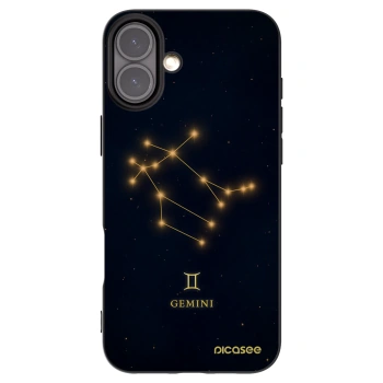 Picasee fekete szilikon tok az alábbi mobiltelefonokra Apple iPhone 16 Plus - GEMINI