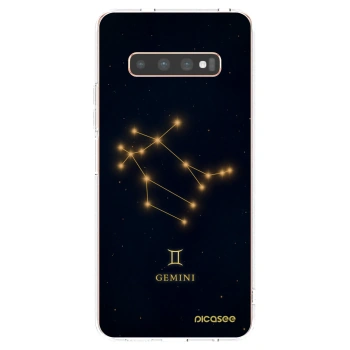 Picasee átlátszó szilikon tok az alábbi mobiltelefonokra Samsung Galaxy S10 Plus G975 - GEMINI