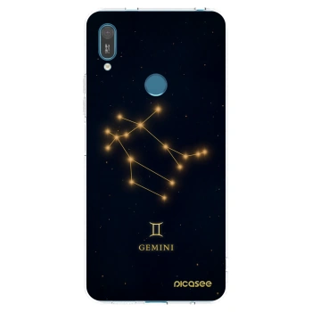 Picasee átlátszó szilikon tok az alábbi mobiltelefonokra Huawei Y7 2019 - GEMINI