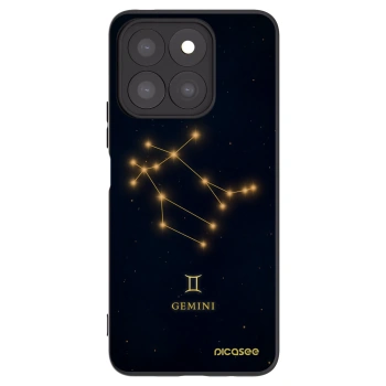 Picasee fekete szilikon tok az alábbi mobiltelefonokra Honor X8c - GEMINI