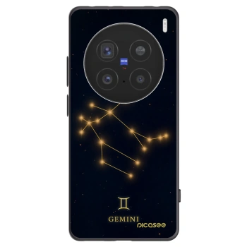 Picasee fekete szilikon tok az alábbi mobiltelefonokra Vivo X200 Pro - GEMINI