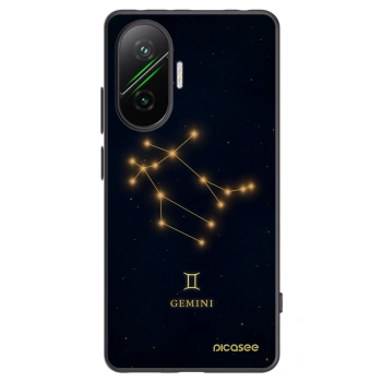 Picasee fekete szilikon tok az alábbi mobiltelefonokra Xiaomi Poco F7 Pro 5G - GEMINI