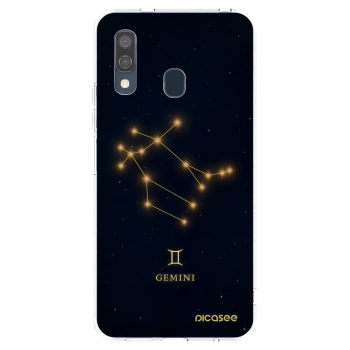 Picasee átlátszó szilikon tok az alábbi mobiltelefonokra Samsung Galaxy A40 A405F - GEMINI