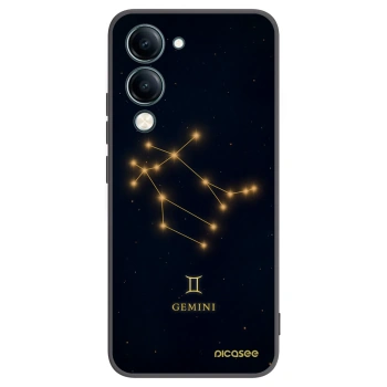 Picasee fekete szilikon tok az alábbi mobiltelefonokra Vivo Y29s 5G - GEMINI