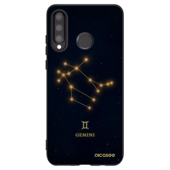 Picasee fekete szilikon tok az alábbi mobiltelefonokra Huawei P30 Lite - GEMINI