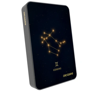 Picasee Powerbank MagSafe 10 000 mAh Szürke - GEMINI