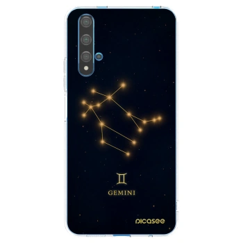 Picasee átlátszó szilikon tok az alábbi mobiltelefonokra Huawei Nova 5T - GEMINI