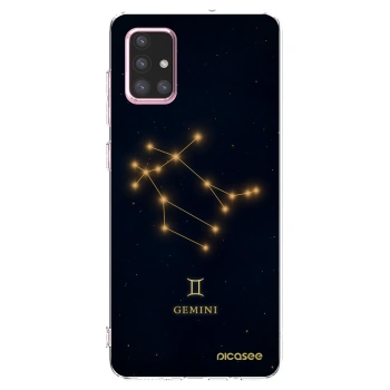 Picasee átlátszó szilikon tok az alábbi mobiltelefonokra Samsung Galaxy A71 A715F - GEMINI