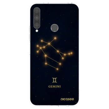 Picasee átlátszó szilikon tok az alábbi mobiltelefonokra Huawei P40 Lite E - GEMINI