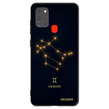 Picasee fekete szilikon tok az alábbi mobiltelefonokra Samsung Galaxy A21s - GEMINI