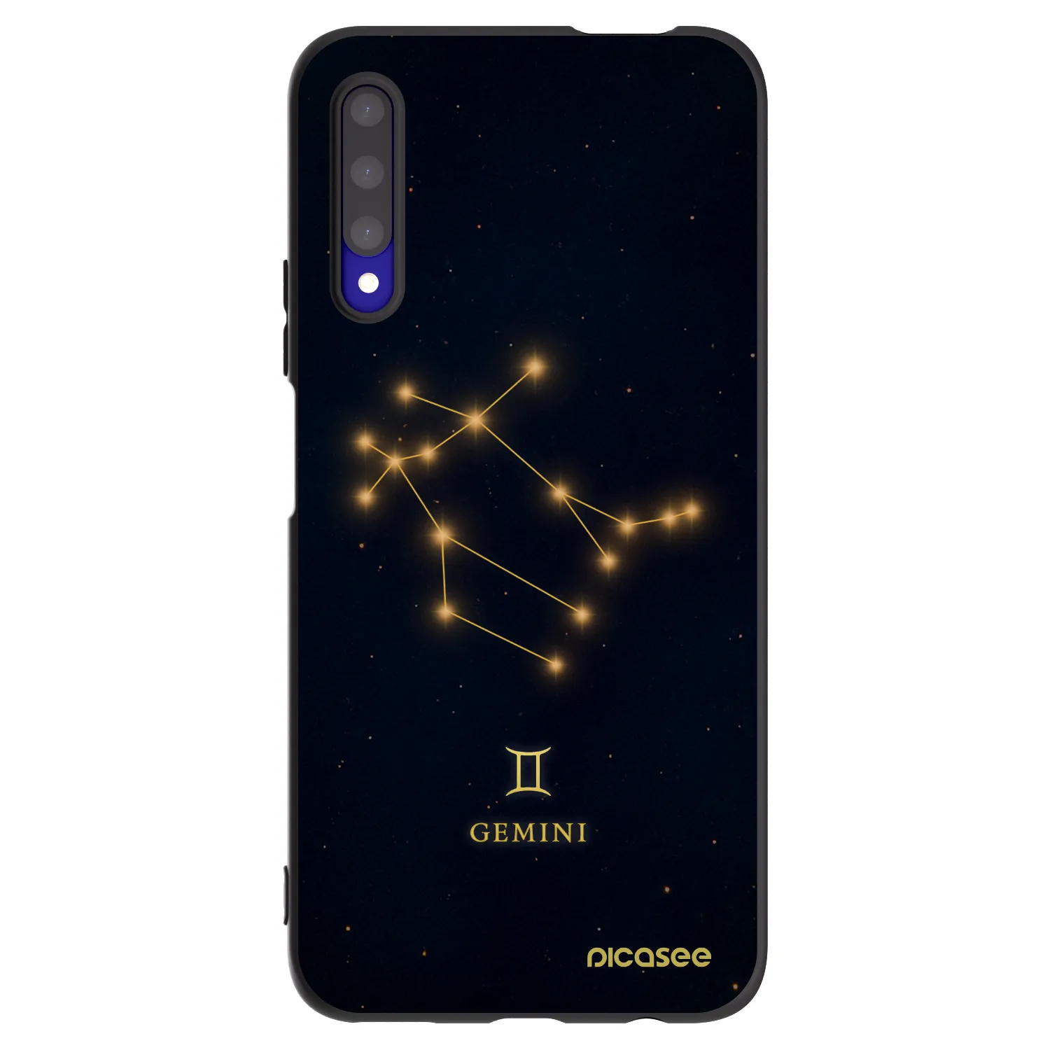 Picasee fekete szilikon tok az alábbi mobiltelefonokra Honor 9X Pro - GEMINI