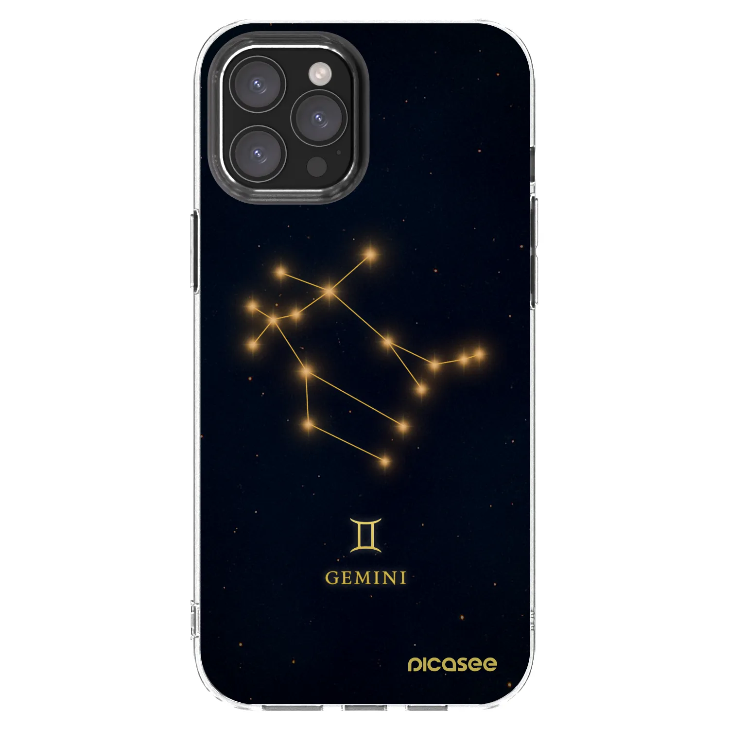Picasee átlátszó szilikon tok az alábbi mobiltelefonokra Apple iPhone 12 Pro Max - GEMINI