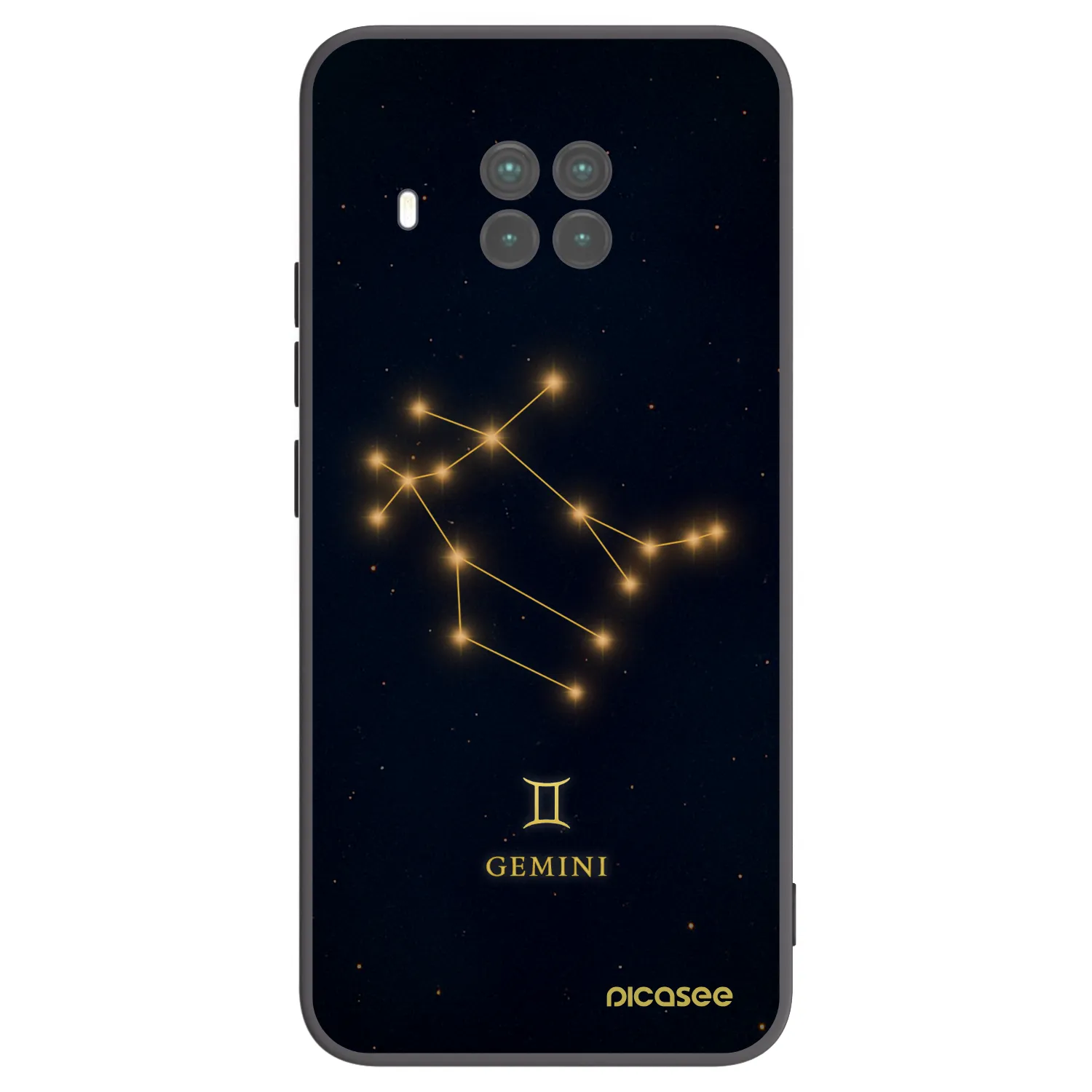 Picasee fekete szilikon tok az alábbi mobiltelefonokra Xiaomi Mi 10T Lite - GEMINI