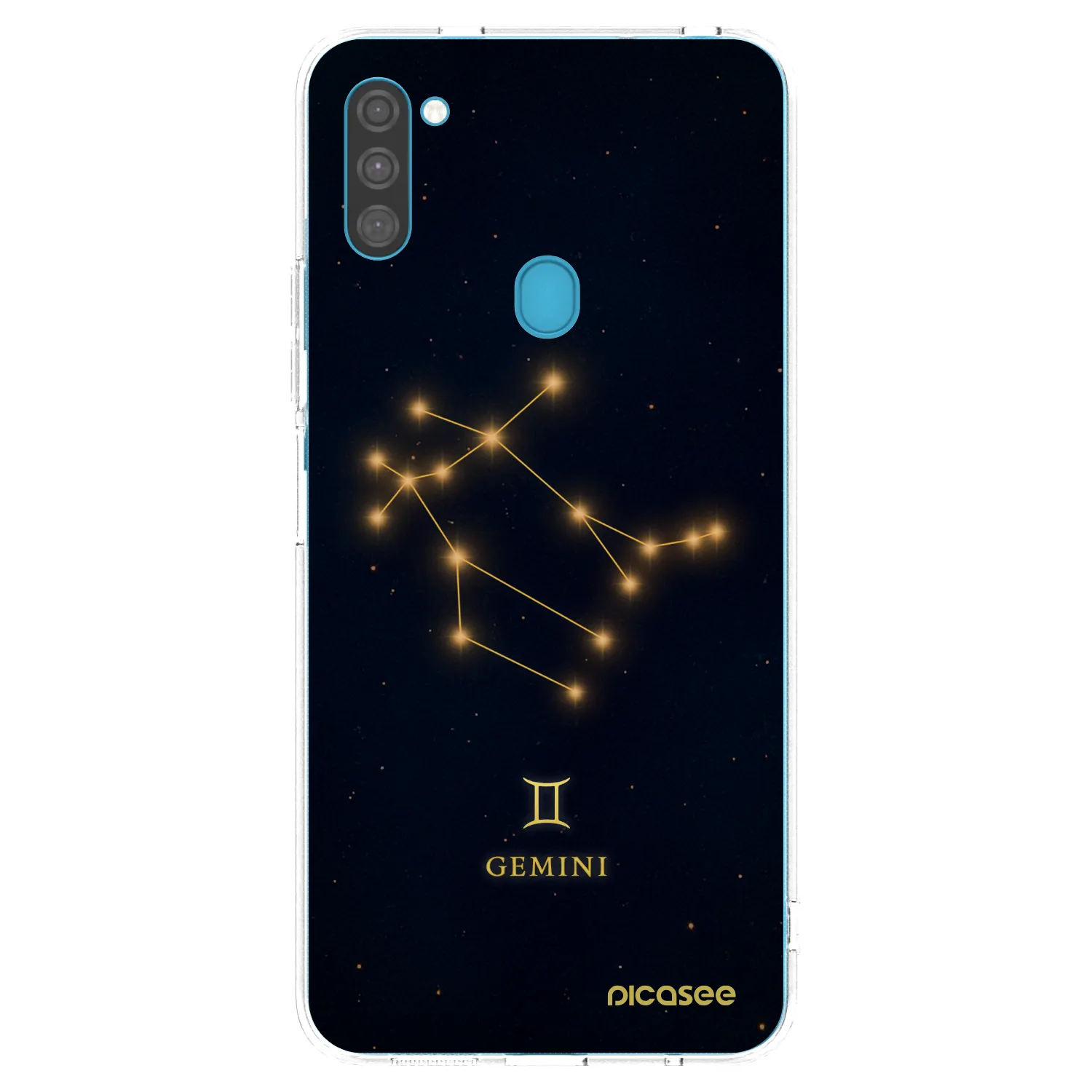 Picasee átlátszó szilikon tok az alábbi mobiltelefonokra Samsung Galaxy M11 - GEMINI