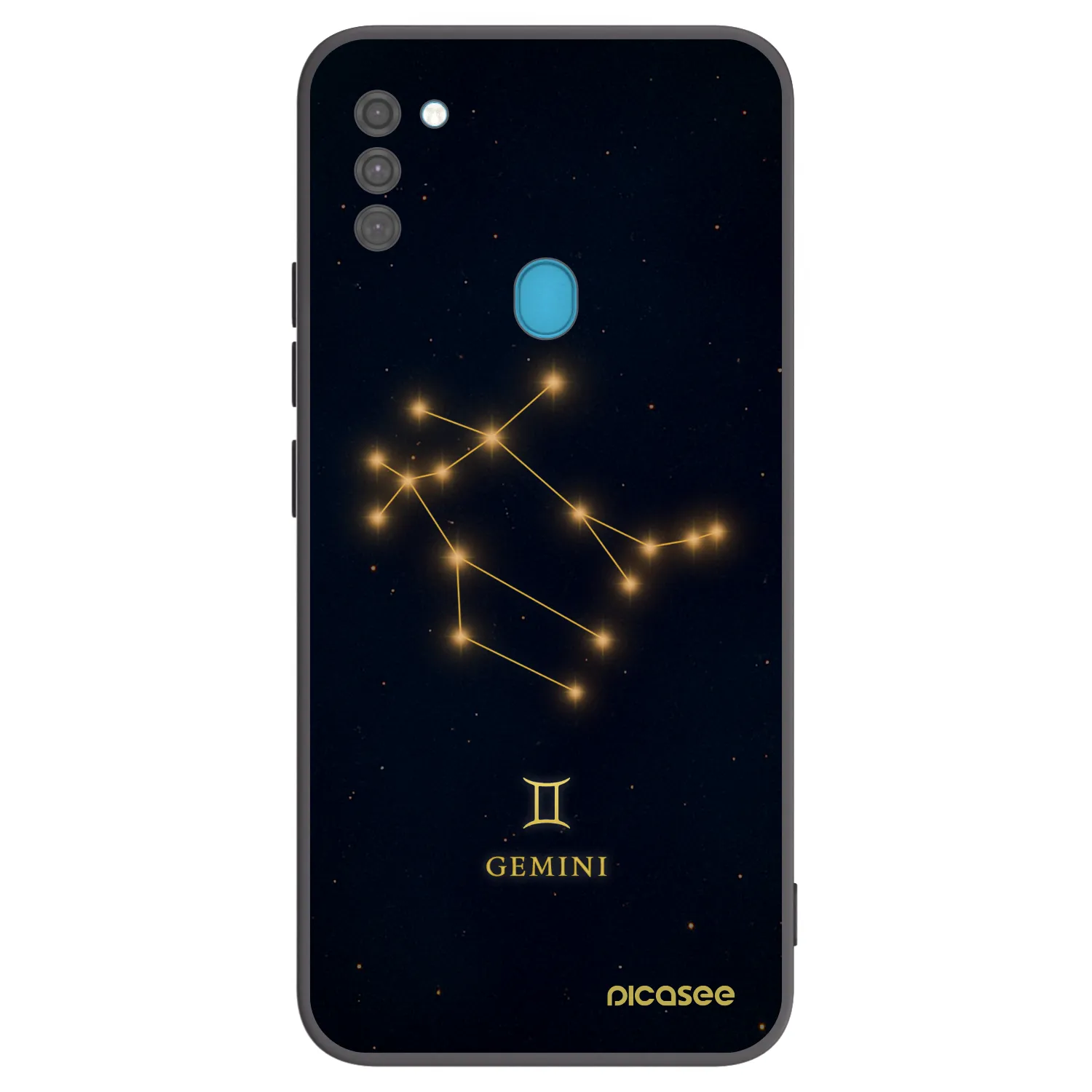 Picasee fekete szilikon tok az alábbi mobiltelefonokra Samsung Galaxy M11 - GEMINI