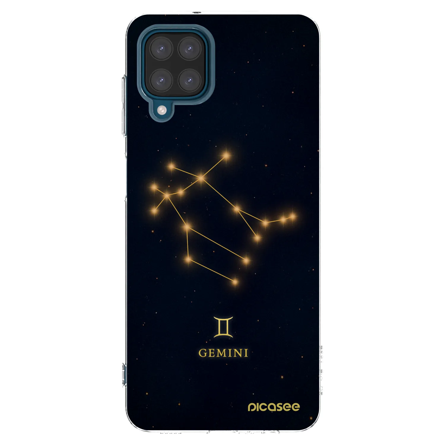 Picasee átlátszó szilikon tok az alábbi mobiltelefonokra Samsung Galaxy A12 A125F - GEMINI