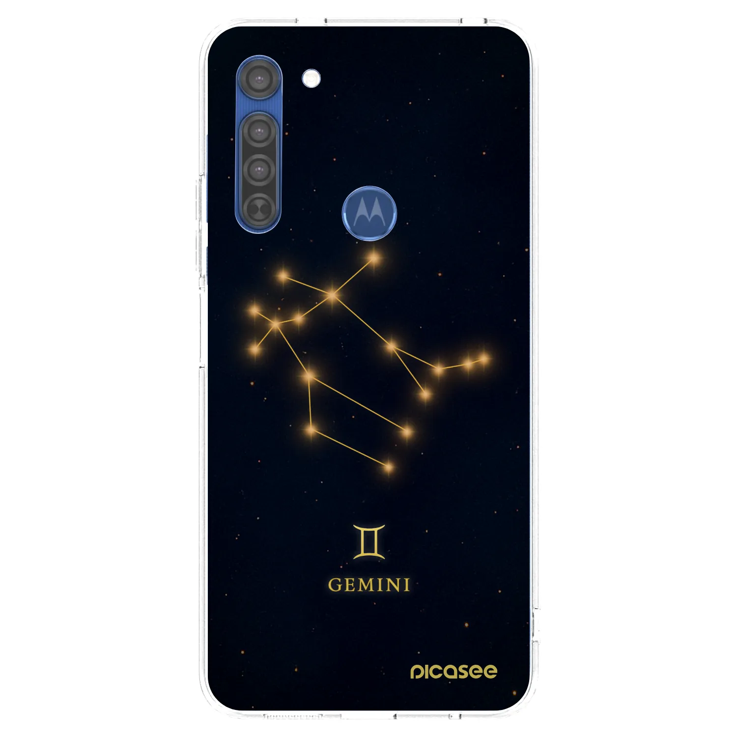 Picasee átlátszó szilikon tok az alábbi mobiltelefonokra Motorola Moto G8 - GEMINI