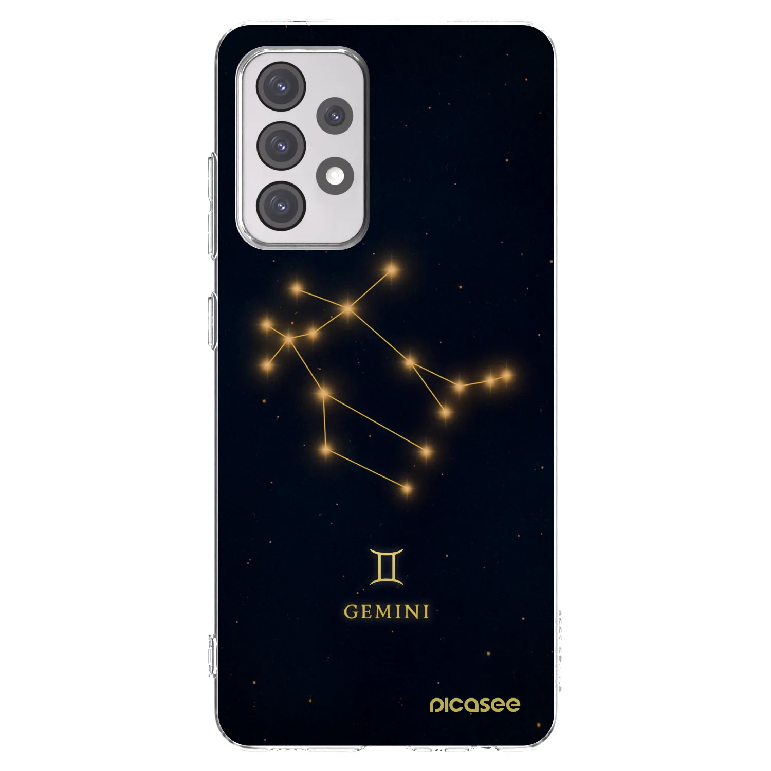Picasee átlátszó szilikon tok az alábbi mobiltelefonokra Samsung Galaxy A52 5G A525F - GEMINI