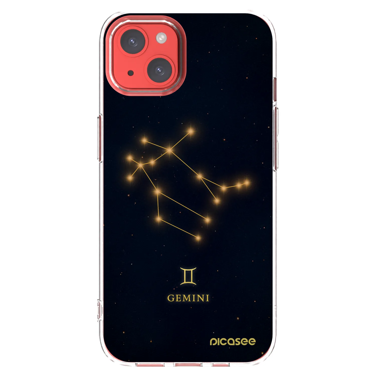 Picasee átlátszó szilikon tok az alábbi mobiltelefonokra Apple iPhone 13 - GEMINI