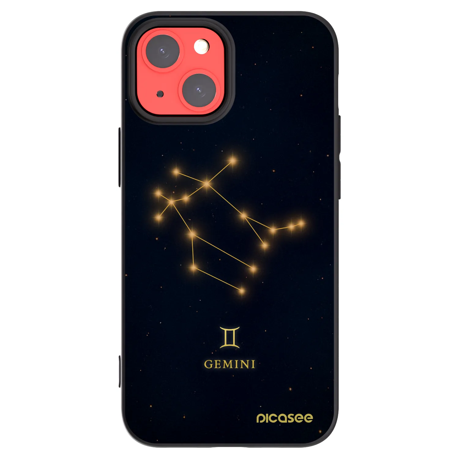Picasee fekete szilikon tok az alábbi mobiltelefonokra Apple iPhone 13 mini - GEMINI