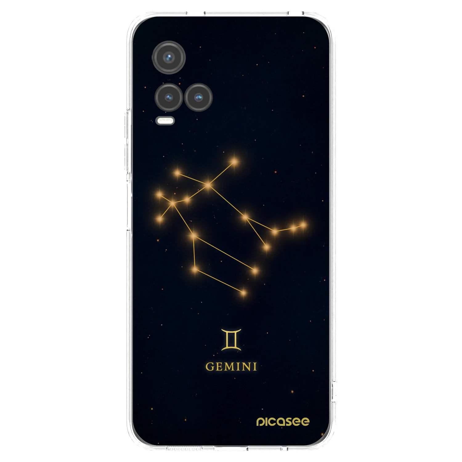 Picasee átlátszó szilikon tok az alábbi mobiltelefonokra Vivo Y33s - GEMINI