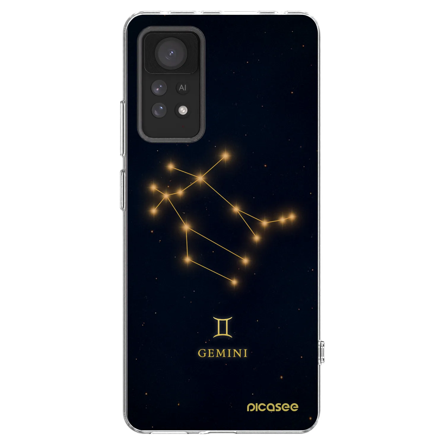 Picasee átlátszó szilikon tok az alábbi mobiltelefonokra Xiaomi Redmi Note 11 Pro 5G - GEMINI