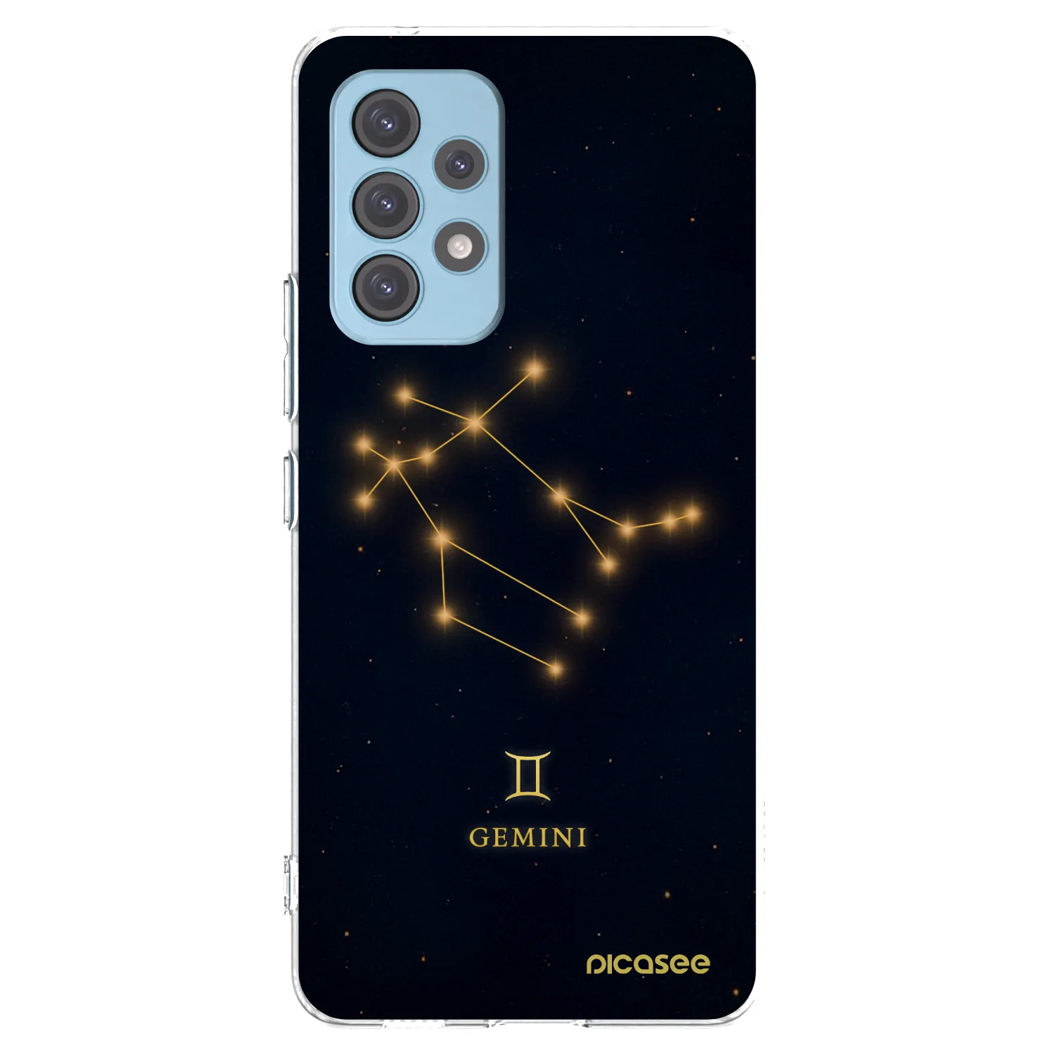 Picasee átlátszó szilikon tok az alábbi mobiltelefonokra Samsung Galaxy A53 5G A536 - GEMINI