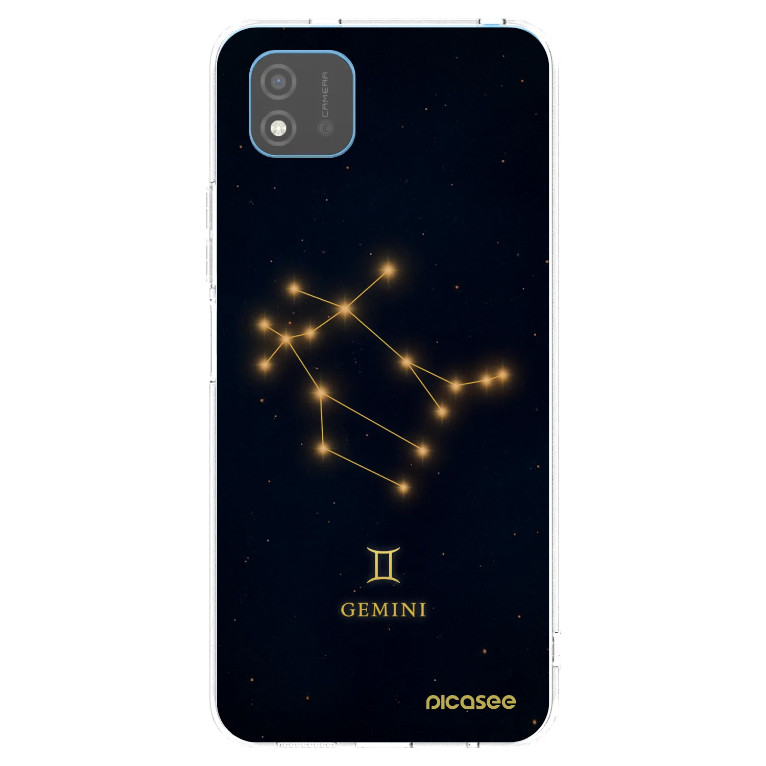 Picasee átlátszó szilikon tok az alábbi mobiltelefonokra Realme C11 (2021) - GEMINI
