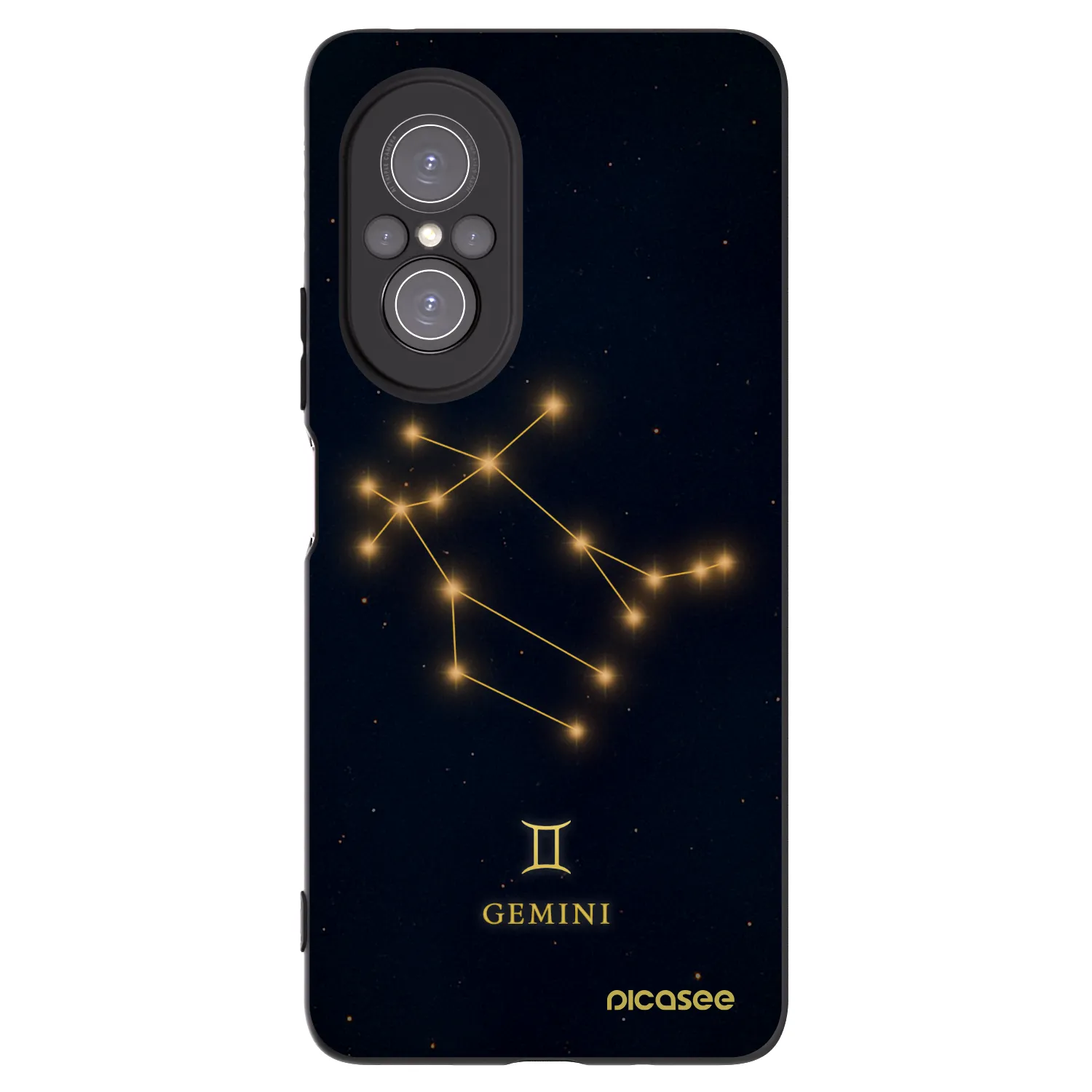 Picasee fekete szilikon tok az alábbi mobiltelefonokra Huawei Nova 9 SE - GEMINI