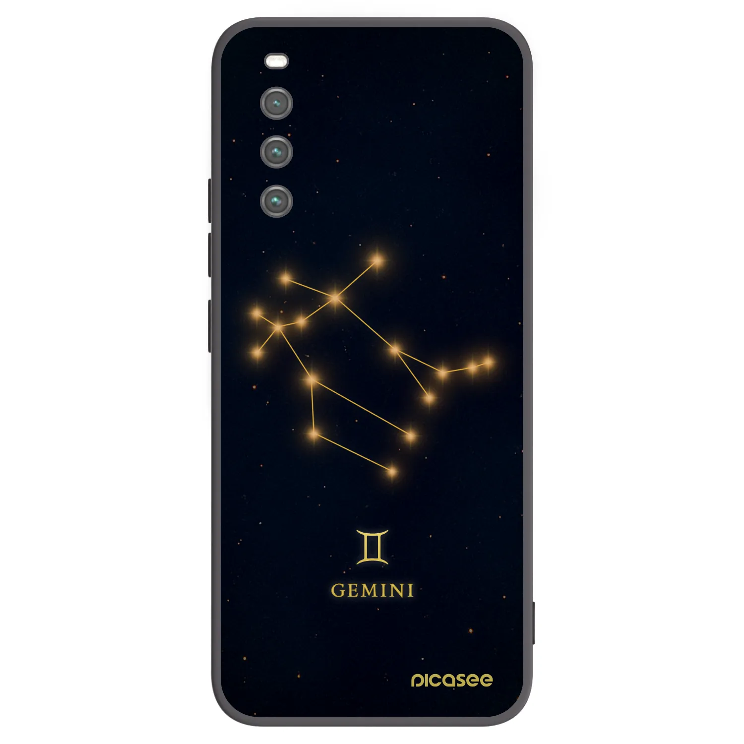 Picasee fekete szilikon tok az alábbi mobiltelefonokra Sony Xperia 10 IV 5G - GEMINI